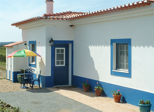 Casa Andorinha Front Terrace.