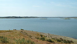 Monte da Rocha lake.