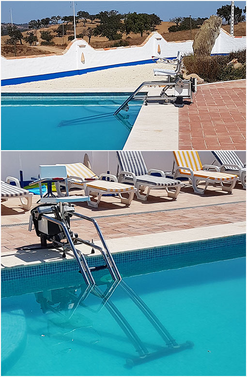 Pool Lift, Which Is Available For Hire Upon Request